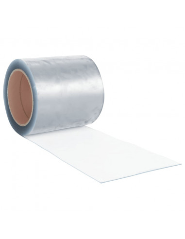 Tenda per Porte Trasparente 200 mm x 1,6 mm 10 m in PVC