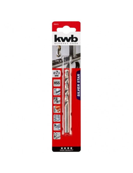 Punta trapano Kwb 206575 SILVER STAR