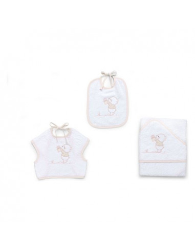 Set bavaglini Italbaby 15 5020 106 BEAR Avorio