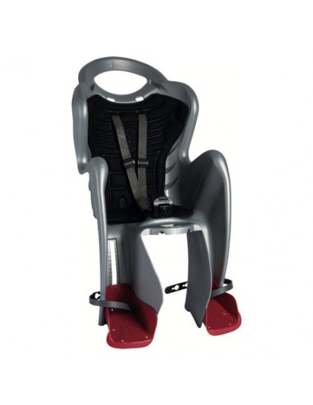 Seggiolino bici Bellelli 01FXSB07 Posteriore Mr.Fox Silver