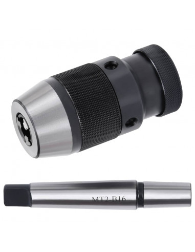 Mandrino per Trapano a Rilascio Rapido MT2-B16 Serraggio 13 mm