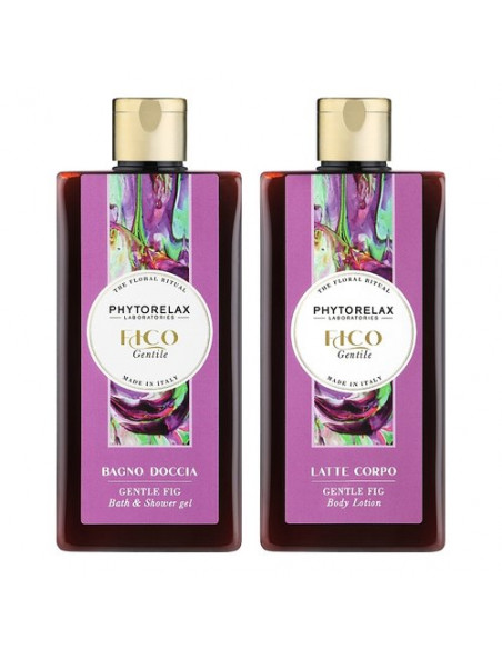 Set bagno Phytorelax Fico gentile the floral ritual