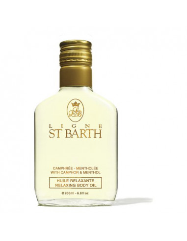 Olio idratante St Barth Rilassante Alla Canfora e Mentolo 200 ml