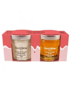 Set bagno Blancreme Paris Duo massaggio romantico vaniglia e miele