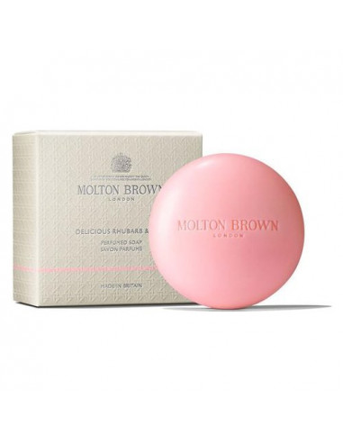 Sapone Molton Brown Delicious rhubarb & rose profumato  150 gr