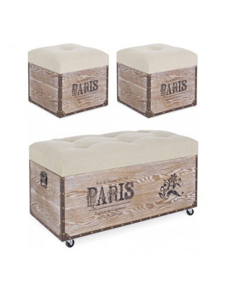 Set bauli Yes Everyday 0720060 TRAVEL Paris Corda