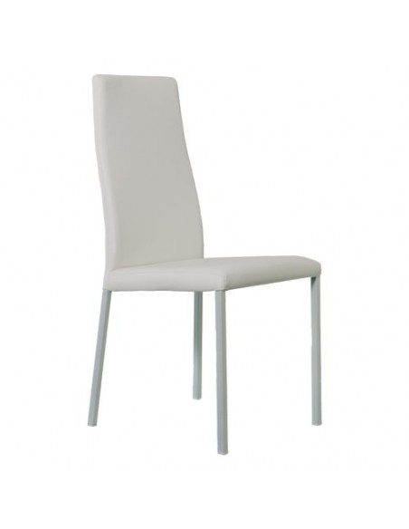 Sedia Living Design 0033 cat a SEMPIONE Zeus 102 bianco