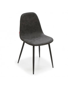 Sedia Amicasa MS 12 UDC807 STORM Grigio scuro