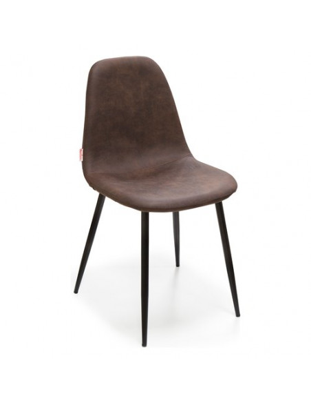 Sedia Amicasa PK 03 UDC807 STORM Marrone