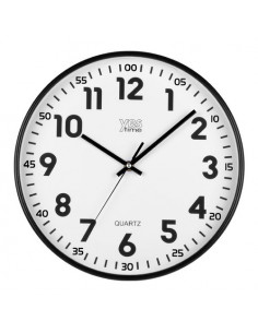 Orologio da parete Lowell 00720YN YES TIME Nero