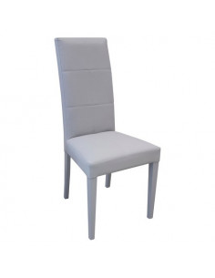 Sedia Living Design CHEYENNE Ghiaccio e Bianco