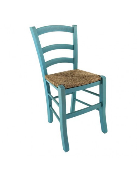 Sedia Living Design VENEZIA Celeste