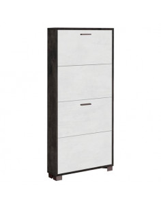 Scarpiera Sarmog A754ONOS030 QUADRANTE 12 Paia Ossido nero e Bianco