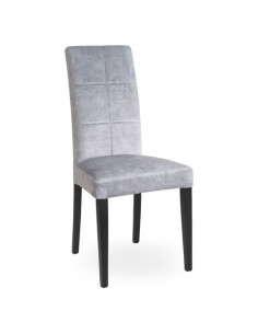 Sedia Living Design CHEYENNE Ghiaccio e Grafite