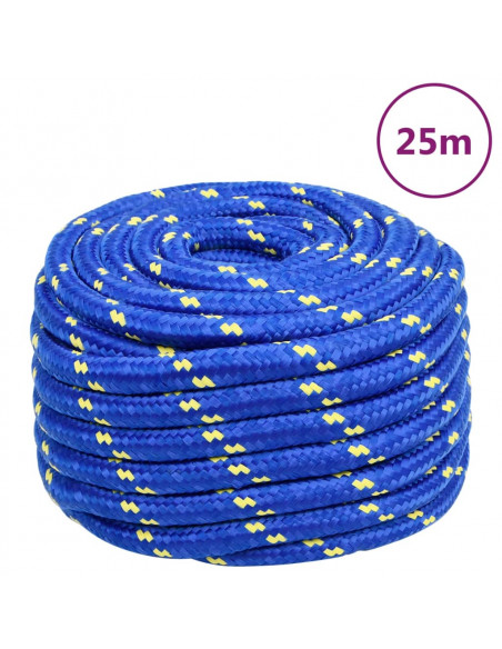 Corda per barca Blu 20 mm 25 m in Polipropilene