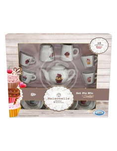 Playset cucina Ods 56291 MAISONELLE Servizio da TÃ¨ 13 pz Assortito