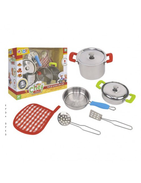 Playset cucina Globo 41726 WTOY Chef Italia 8 pz
