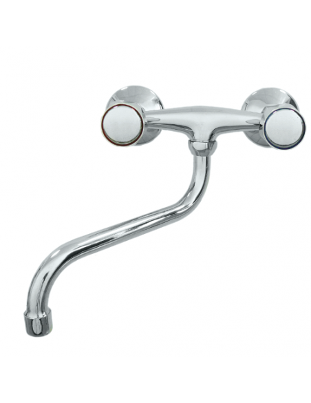 Miscelatore lavello Idro Bric 03078 SCUDETTO Cromo lucido Cromo lucido