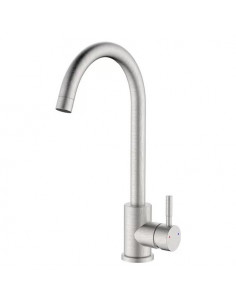 Miscelatore lavello Idro Bric SCARUB1132AC BRONX Acciaio spazzolato Ac