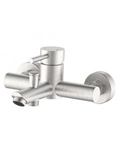 Miscelatore vasca Idro Bric SCARUB1143AC ANTEA Spazzolato argento Spaz