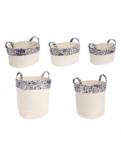 Set porta biancheria Yes Everyday 0210760 VERONICA Avorio