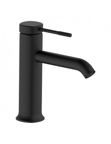 Miscelatore lavabo Idro Bric SCARUB1194NE RIVIERA Nero satinato Nero s