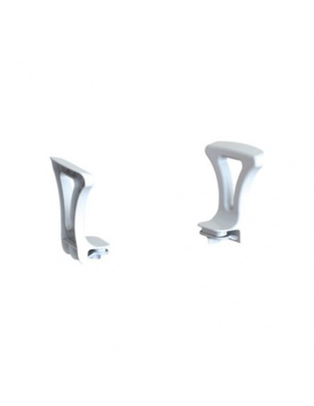 Ricambi sedia doccia K Design EH A PP BX Braccioli Bianco