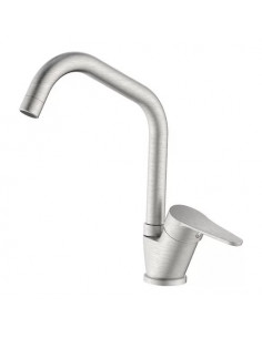 Miscelatore lavello Idro Bric SCARUB1077AC ALLEN Acciaio spazzolato Ac
