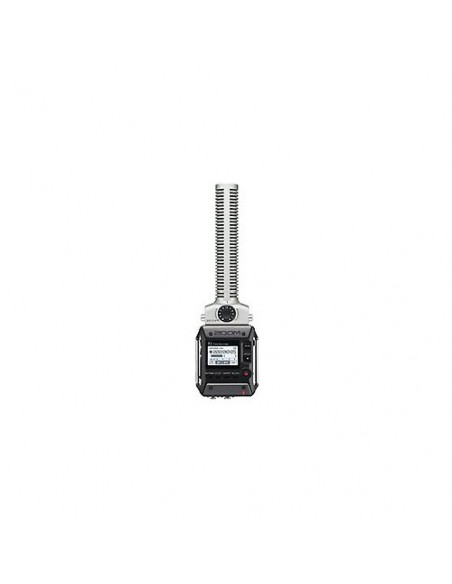 Registratore Zoom F1 Field Recorder + Shotgun Mic Black e Silver