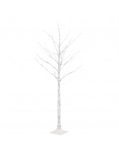 Betulla con LED Bianco Caldo 96 LED 180 cm 2