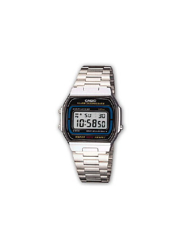 Orologio Casio A164WA 1VES VINTAGE Iconic Silver e Black