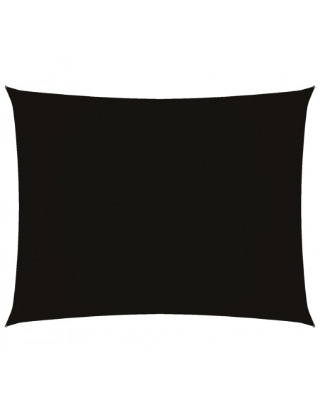 Parasole a Vela Oxford Rettangolare 2x3 m Nero