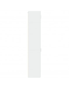 Mobile Sottile Bianco 30x42,5x225 cm in Truciolato 2