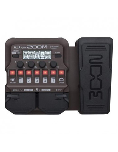 Multieffetto chitarra Zoom A1X Four Acoustic Black Black