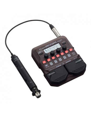 Multieffetto chitarra Zoom A1 Four Acoustic Black Black
