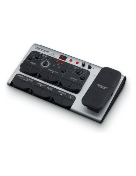 Multieffetto vocale Zoom FORMANT V6 SP Black e Silver Black e Silver