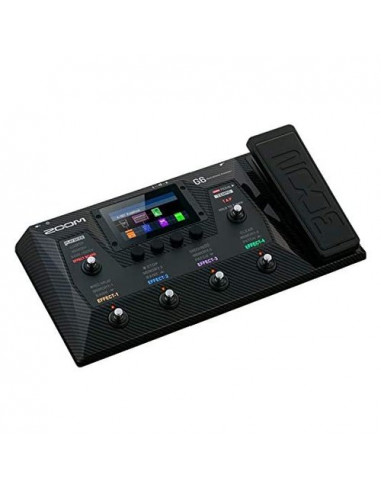 Multieffetto chitarra Zoom G6 Black Black