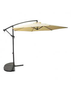 Ombrellone Amicasa VELA Grigio e Ecru