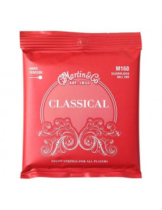 Muta corde chitarra classica Martin & Co M160 CLASSICAL Hard Tension N