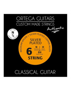 Muta corde chitarra classica Ortega NYA44N AUTHENTIC Normal Tension
