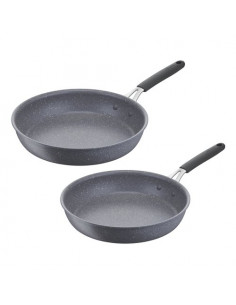 Set padelle Lagostina 012163600002 TEMPRA MINERAL Grigio