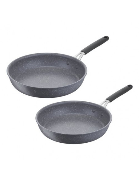 Set padelle Lagostina 012163600002 TEMPRA MINERAL Grigio