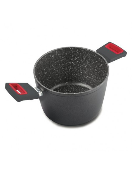 Pentola Ghidini Cipriano 2279 VIVÃ Grigio e Rosso