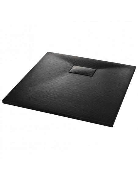 Piatto Doccia in SMC Nero 80x80 cm