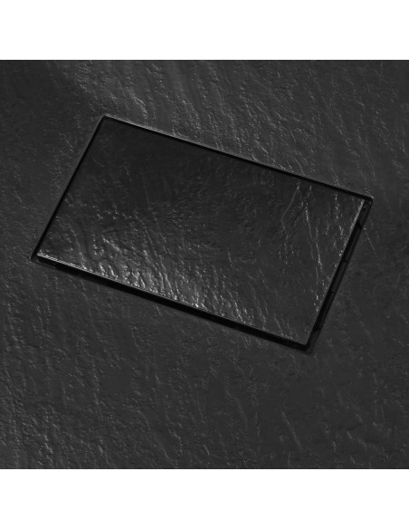 Piatto Doccia in SMC Nero 80x80 cm