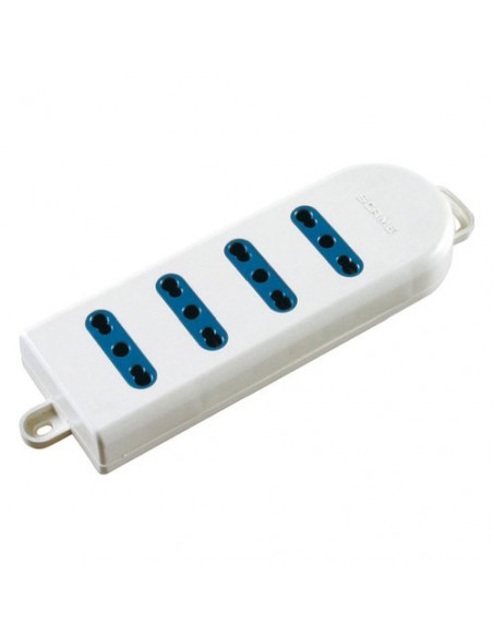 Multipresa tavolo Poly Pool PP0370 1X Senza cavo alimentazione Bianco