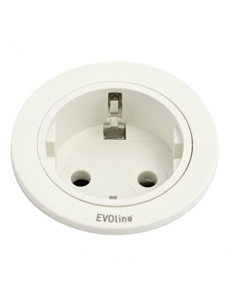Multipresa mobile Evoline 159280004300 ONE Bianco Bianco
