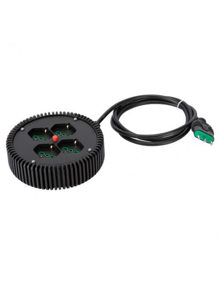 Multipresa tavolo Fanton 42040 HI PRO Con Disgiuntore Termico Nero e V