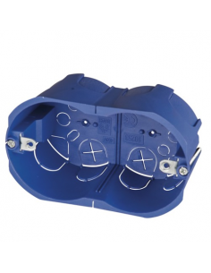 Scatola derivazione Poly Pool PP0523 Per Placche Ad Incasso Azzurro