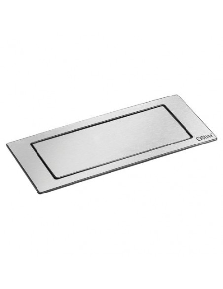 Multipresa mobile Evoline 159271016100 BACKFLIP Inox Inox